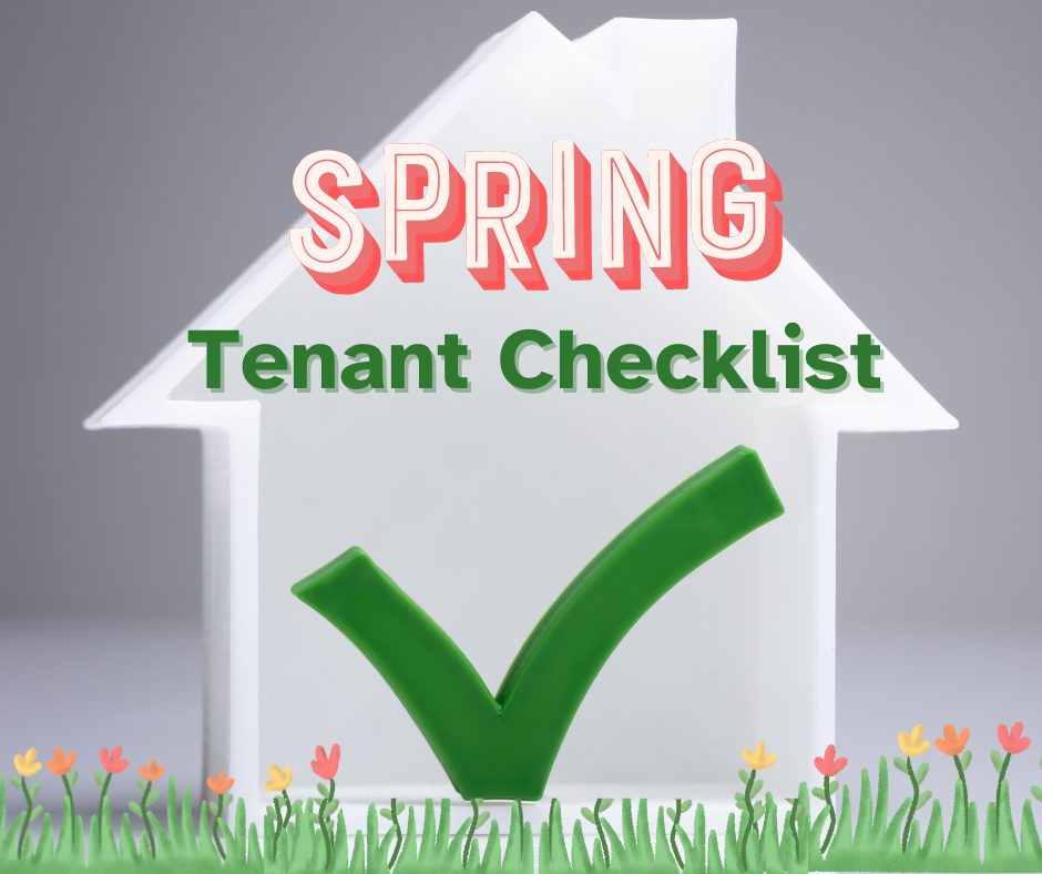 Spring Checklist for Tenants