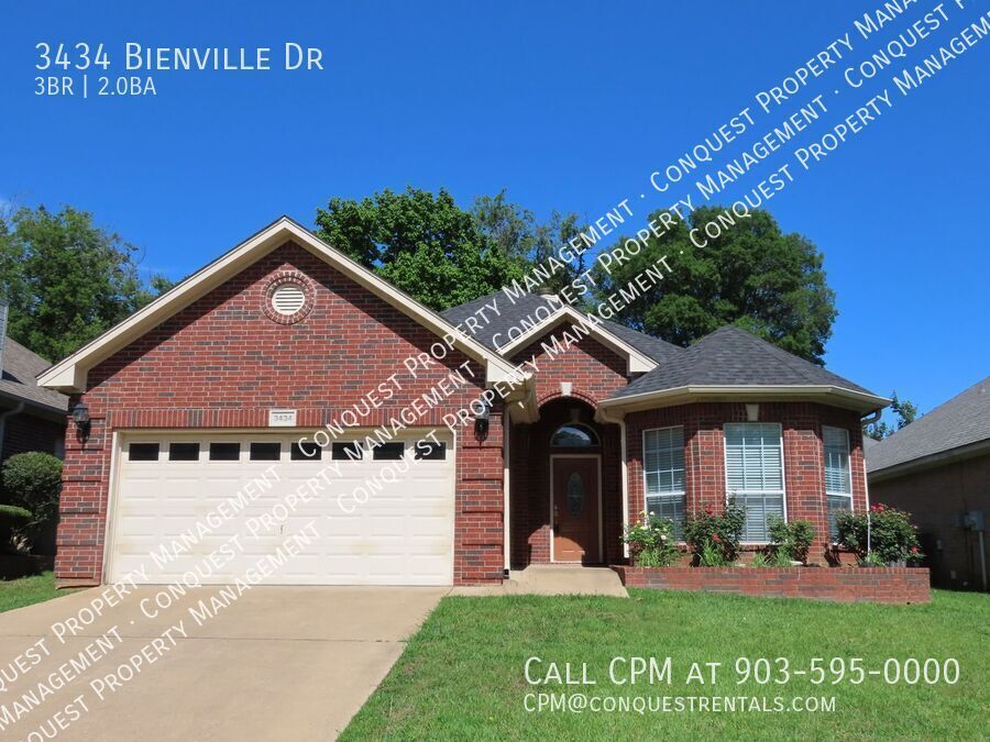 Cozy 3 Bedroom 2 Bathroom In Tyler!!