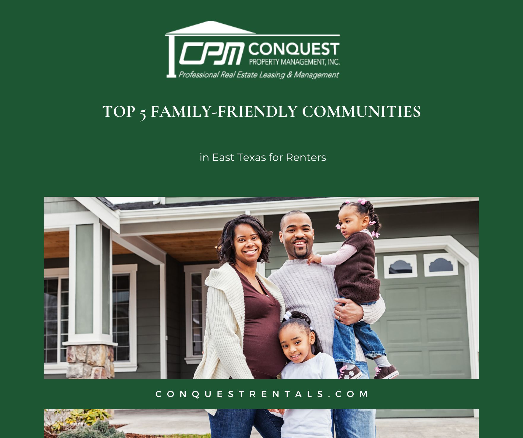 Top 5 Family-Friendly Communities in East Texas for Renters
