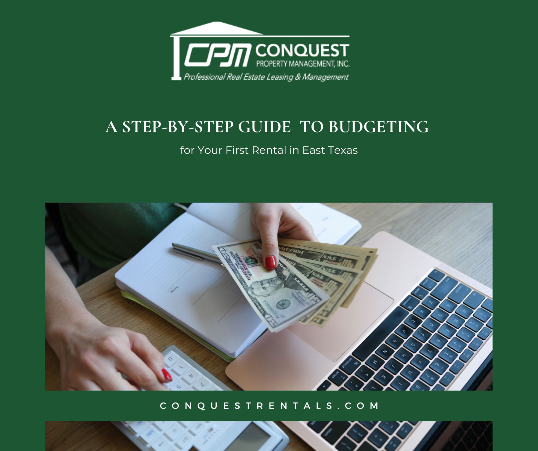 A Step-by-Step Guide  to Budgeting for Your First Rental in East Texas