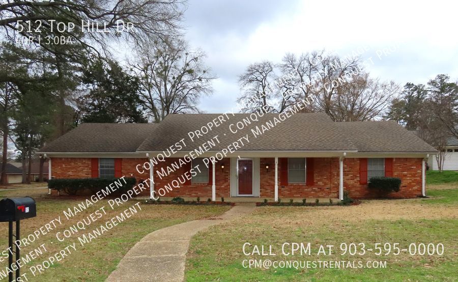 South Tyler! Beautiful 4 Bedroom, 3 Bath House